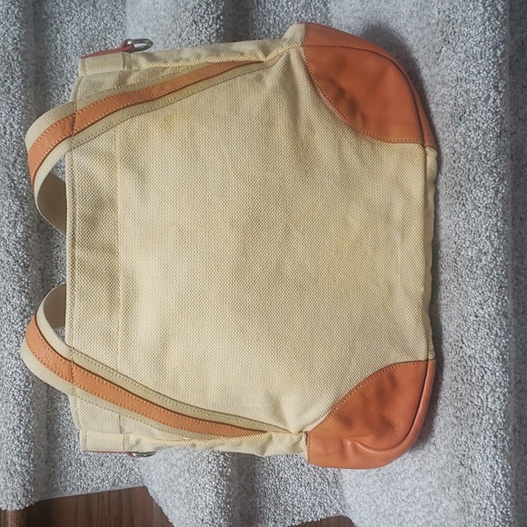 PRADA ULTRA RARE Vitello Daino Ocean Tote Grezzo Orange Authentic - Picture 10 of 12